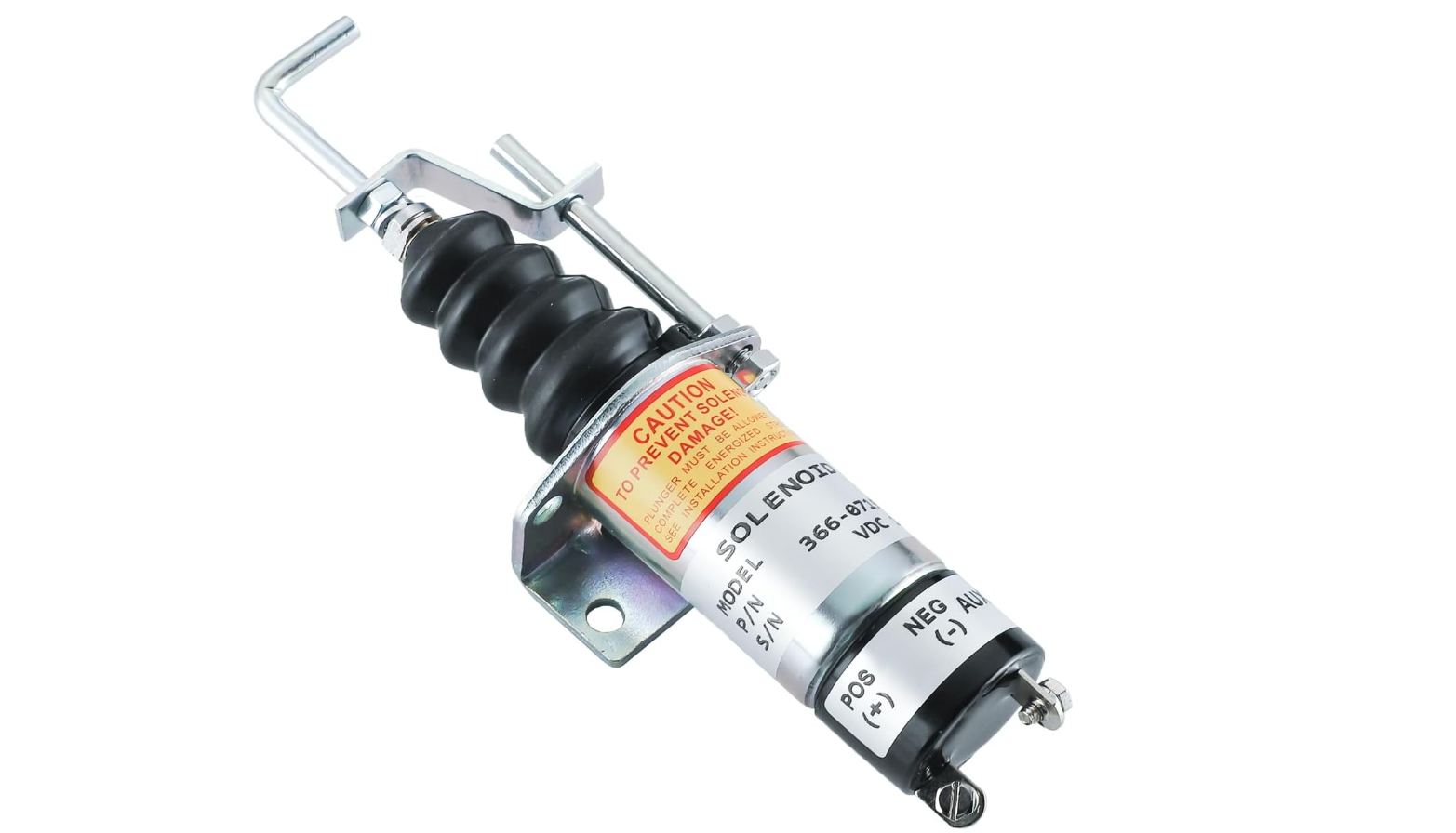 MEP802A-MEP803A FUEL SOLENOID 12V 1502 Woodward Onan 186-6572