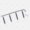 MEP803A FUEL PIPE, Onan 186-6160, 4 Cylinder