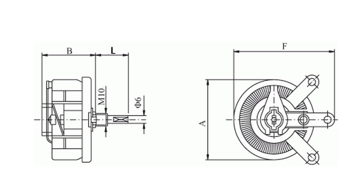 New Alternative MEP002A-MEP003A Rheostat Variable Resistor Wirewound, Improved Power Rating Than Milspec - Image 4