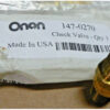 MEP002A, MEP003A Check Valve Onan 147-0270, NSN 4820-01-049-1322