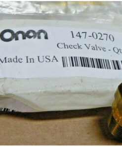 MEP002A, MEP003A Check Valve Onan 147-0270, NSN 4820-01-049-1322